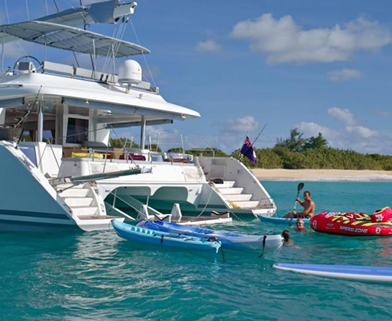 luxury yacht in Malaysia