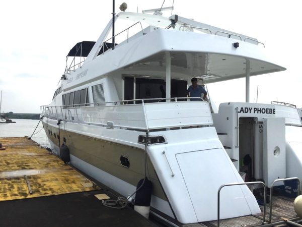 Lucury yacht in Malaysia Lady Phobe